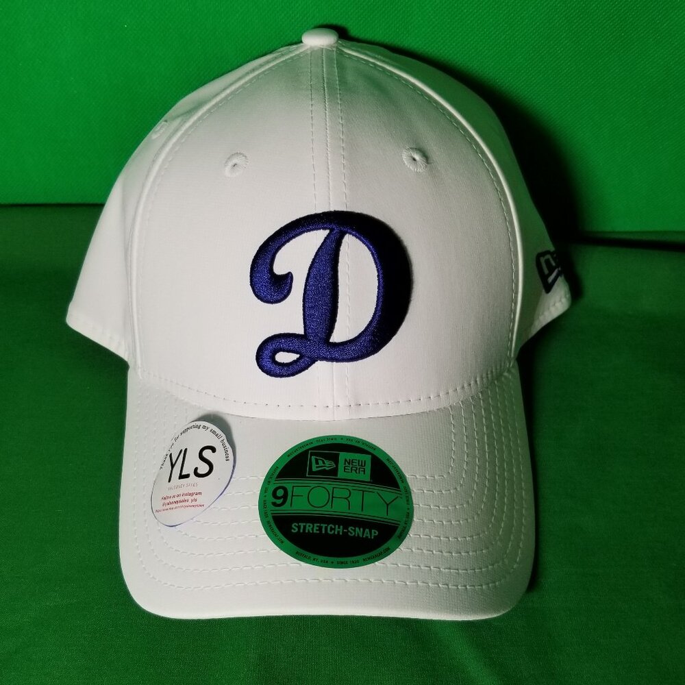 New Era Los Angeles Dodgers White Stretch Snap 9Forty Bleed Blue Chavez Ravine